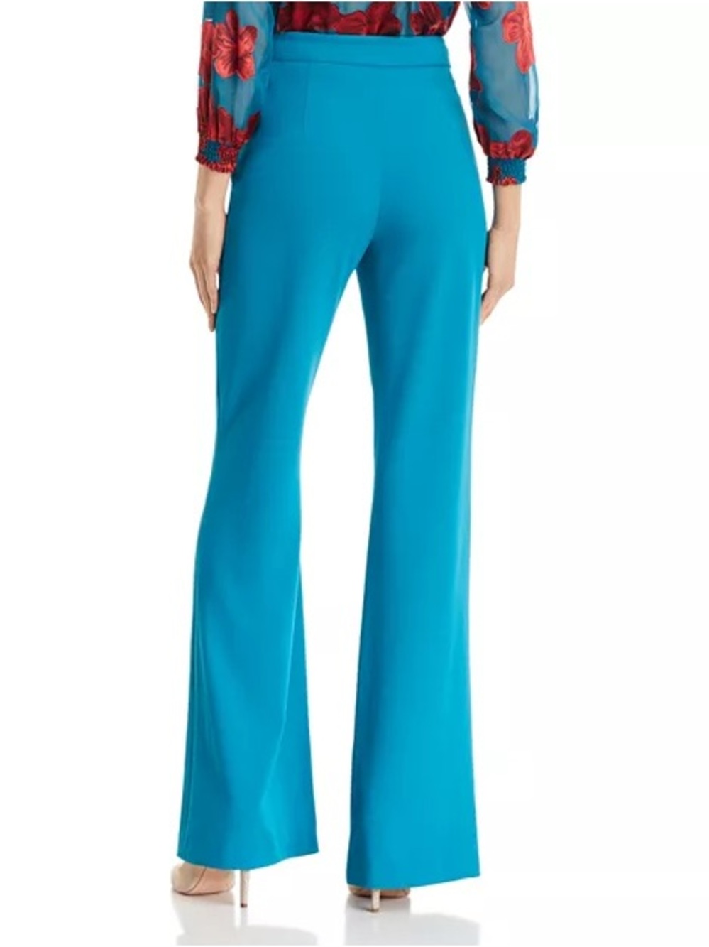 Alice and Olivia Jalisa High-Rise Flared Pants Sz 4